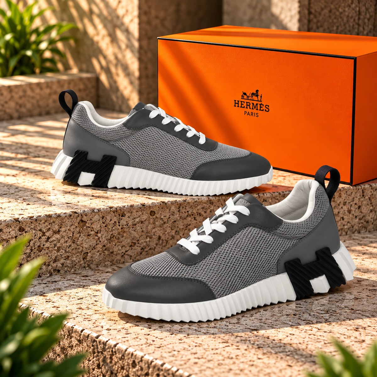 HIGH END HERMES BOUNCING SHOES
