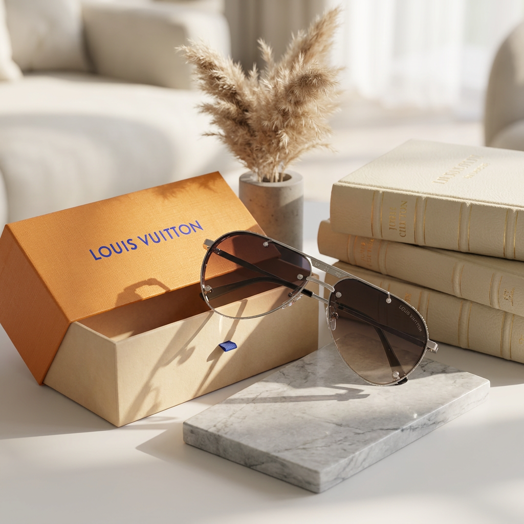 TOP QUALITY LV SUNGLASSES WITH FULL PACKAGING ETC