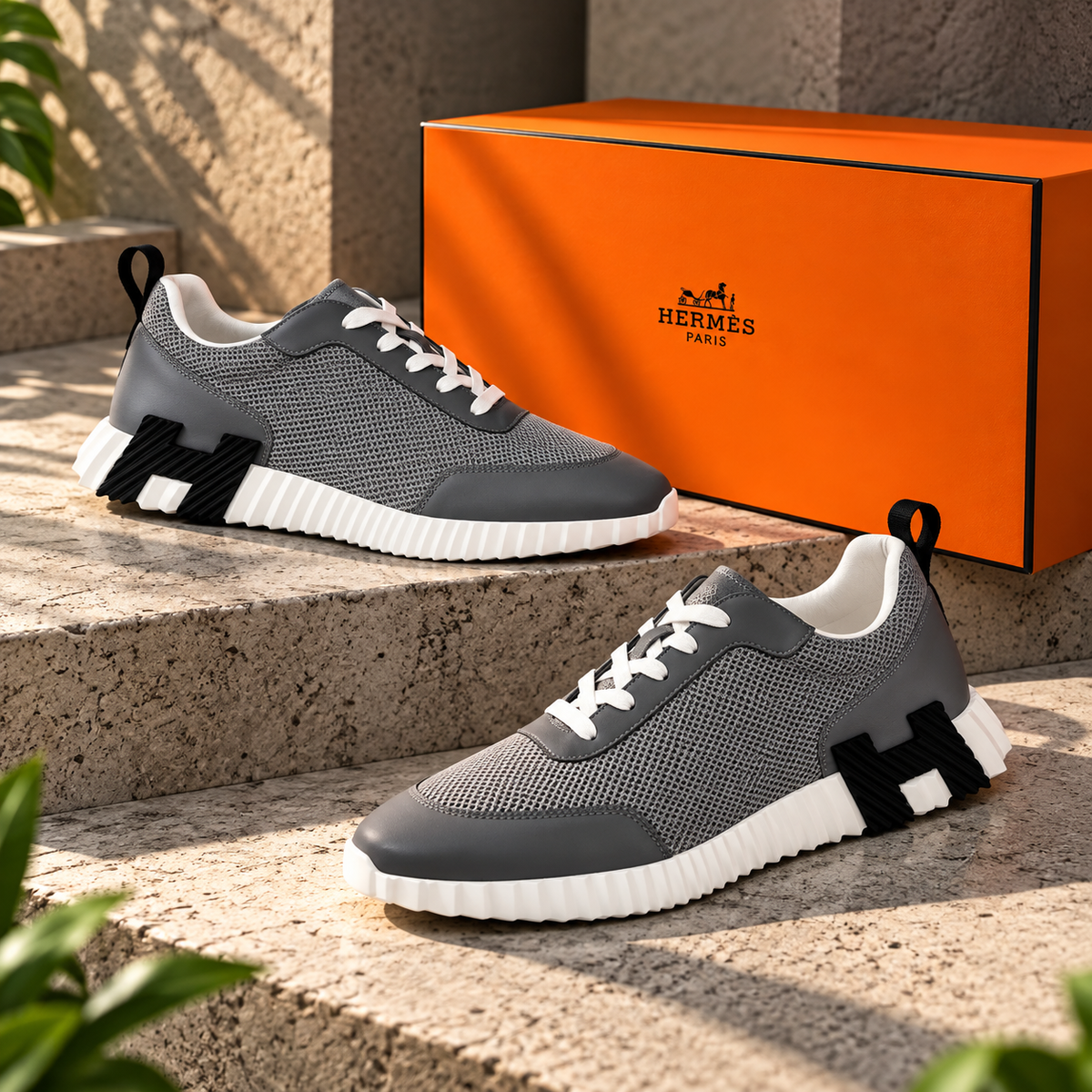 HIGH END HERMES BOUNCING SHOES