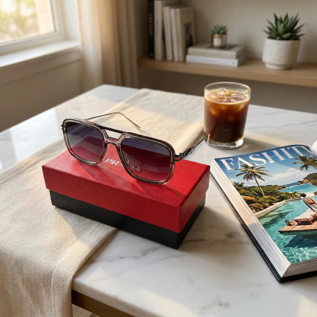TOP QUALITY PRADA SUNGLASSES WITH FULL PACKAGING ETC