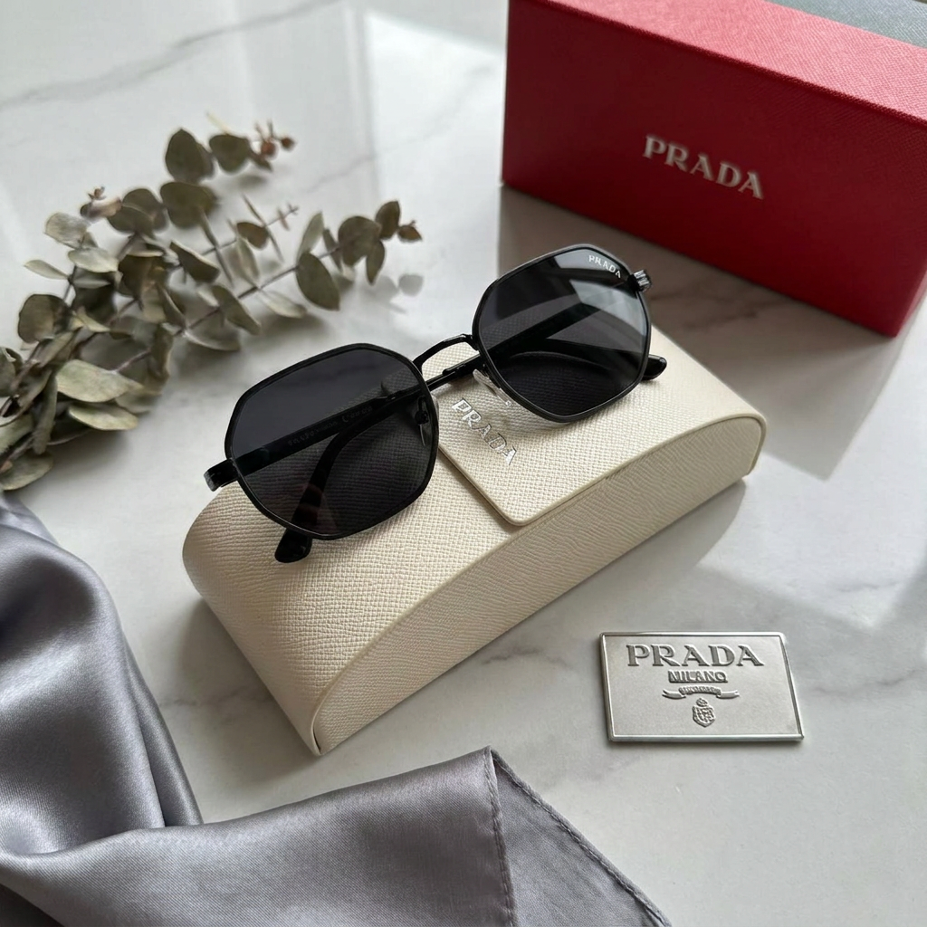 TOP QUALITY PRADA SUNGLASSES WITH FULL PACKAGING ETC