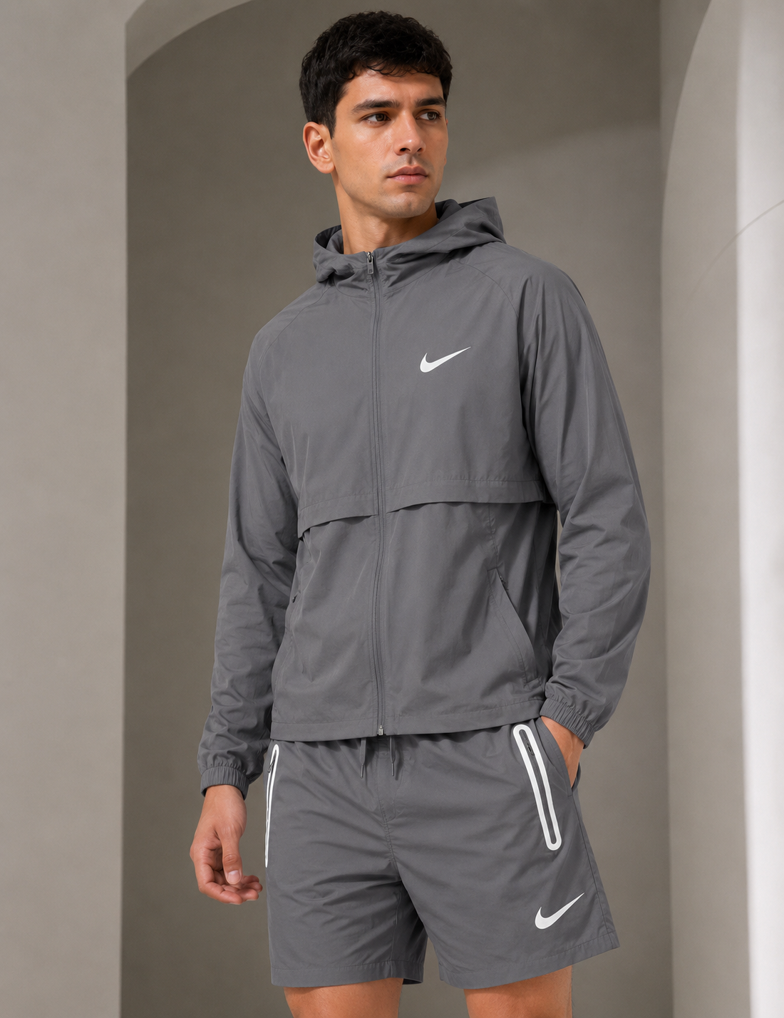 AAA QUALITY ASICS 3 PC SHORTSET SIZES SMALL TO XL