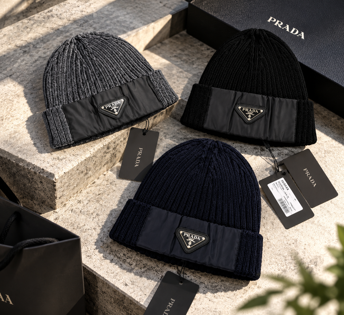 SUPER CLONE PRADA BEANIE
