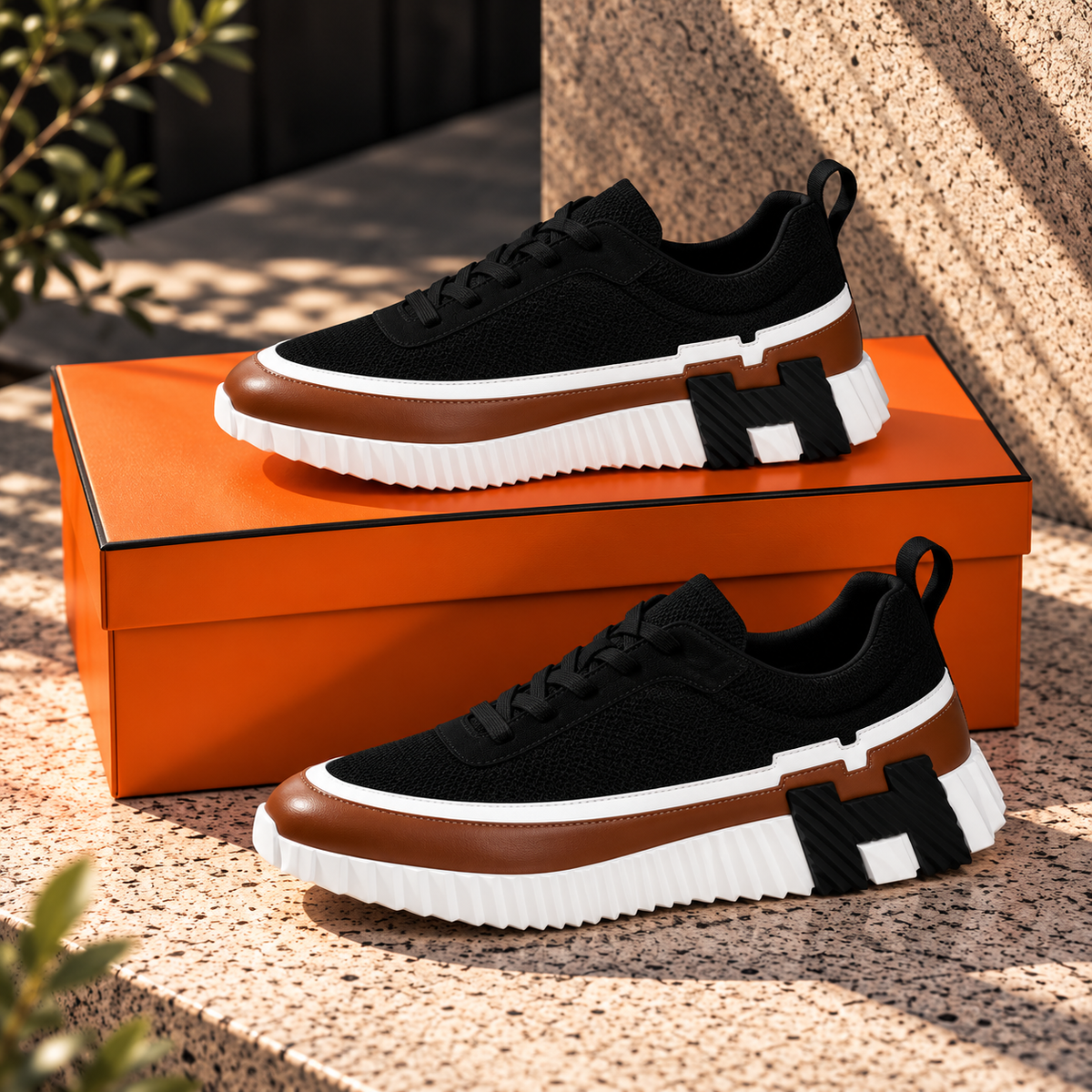 HIGH END HERMES BOUNCING SHOES
