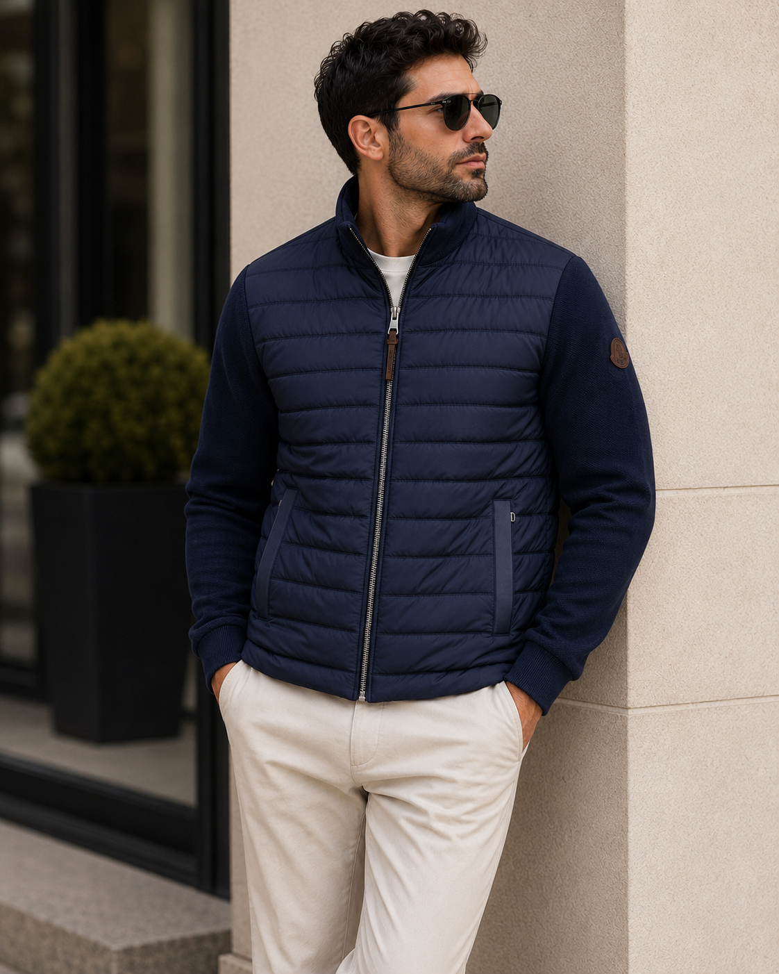 SUPER CLONE MONCLER PADDED WOOL JACKET SIZES SMALL TO XXL