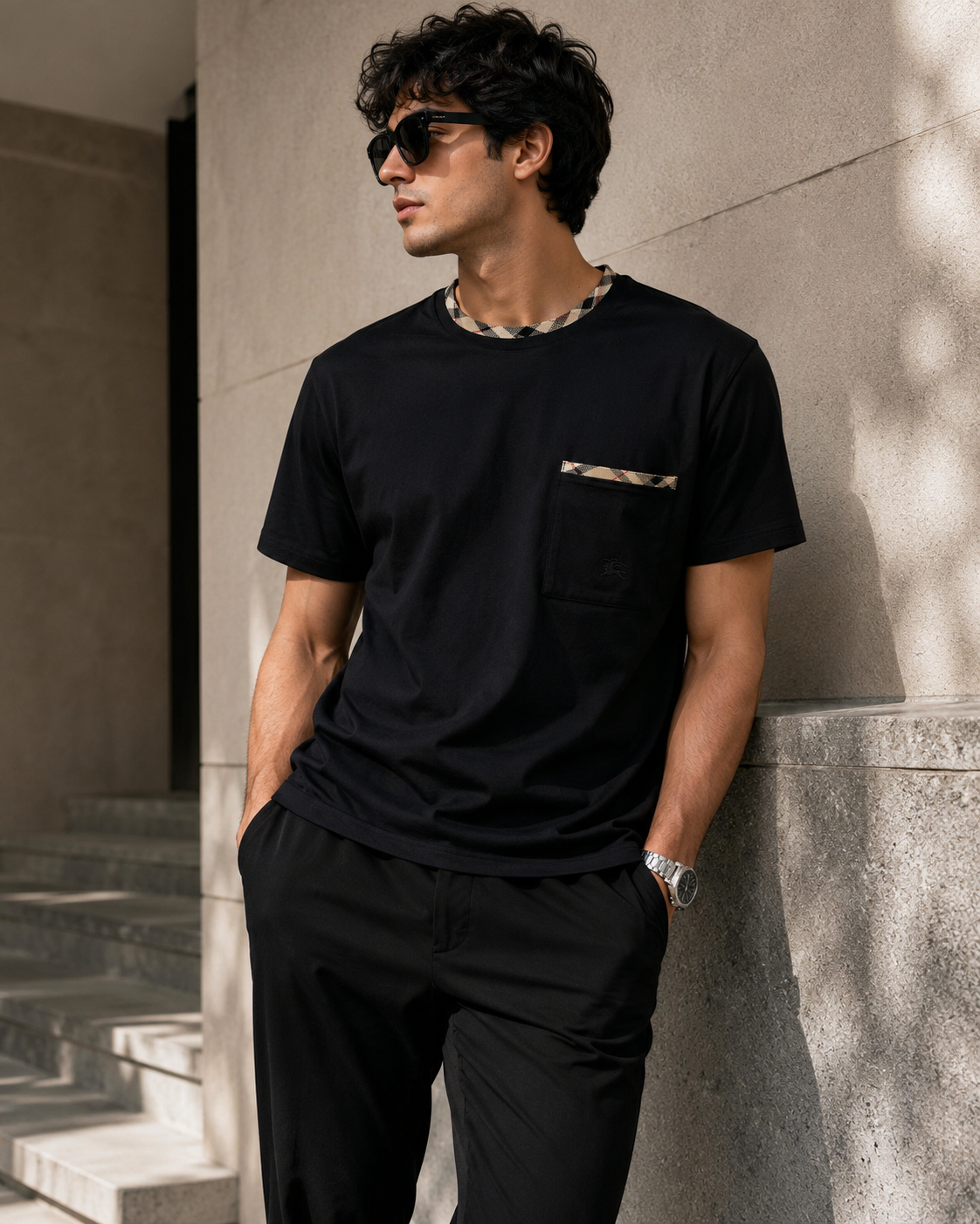 SUPER CLONE BURBERRY TEE SIZES SMALL TO XXL