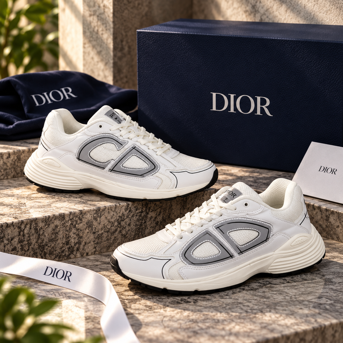 HIGH END  DIOR B30 WITH EXTRA LACES