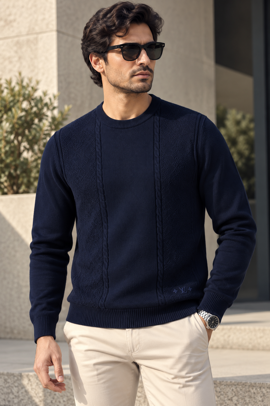 SUPER CLONE LV KNITTED SWEAT