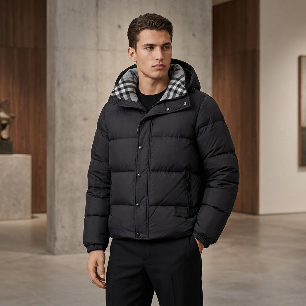 SUPER CLONE BURBERRY PUFFER COAT