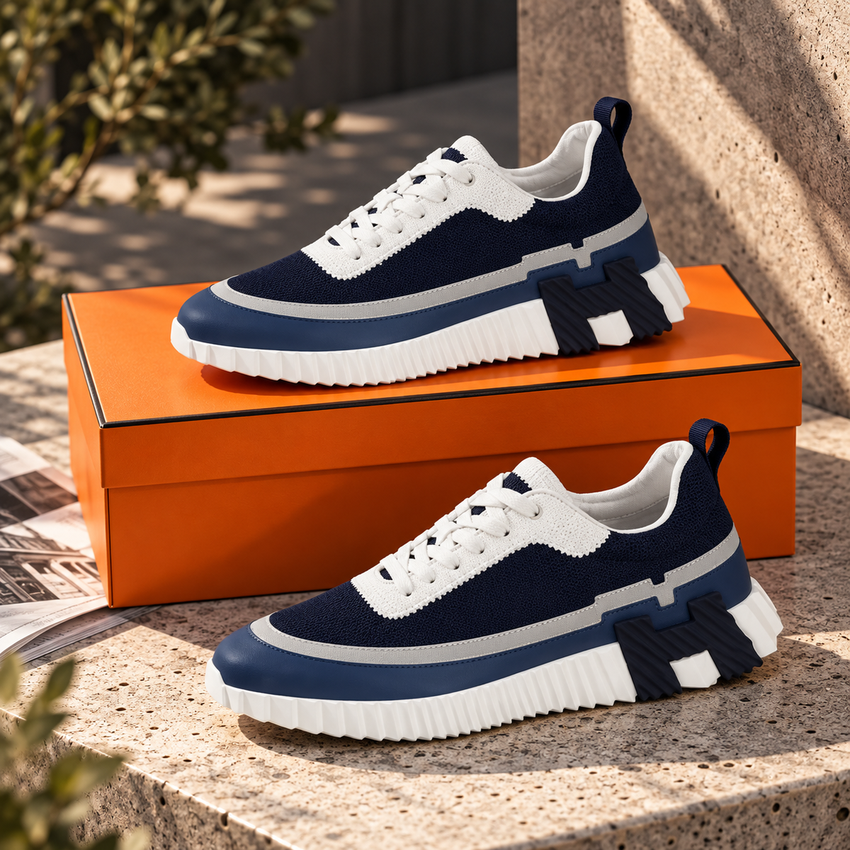 HIGH END HERMES BOUNCING SHOES