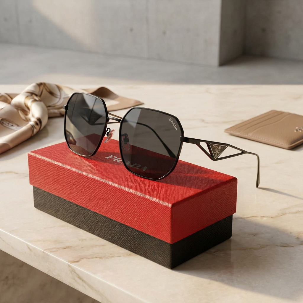 TOP QUALITY PRADA SUNGLASSES  WITH FULL PACKAGING ETC