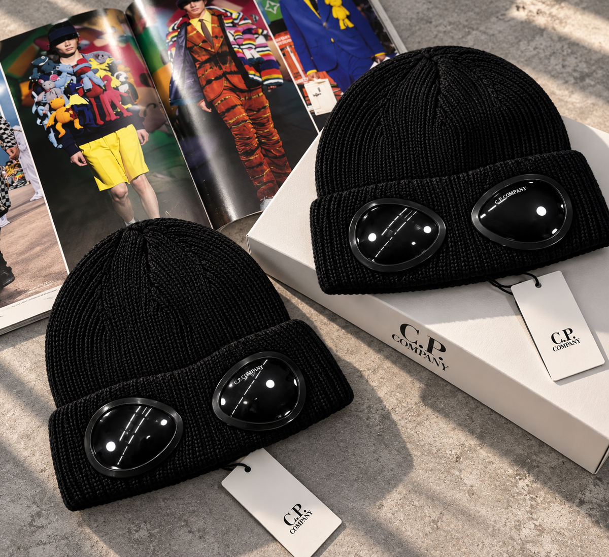 SUPER CLONE CP DOUBLE GOGGLE BEANIE