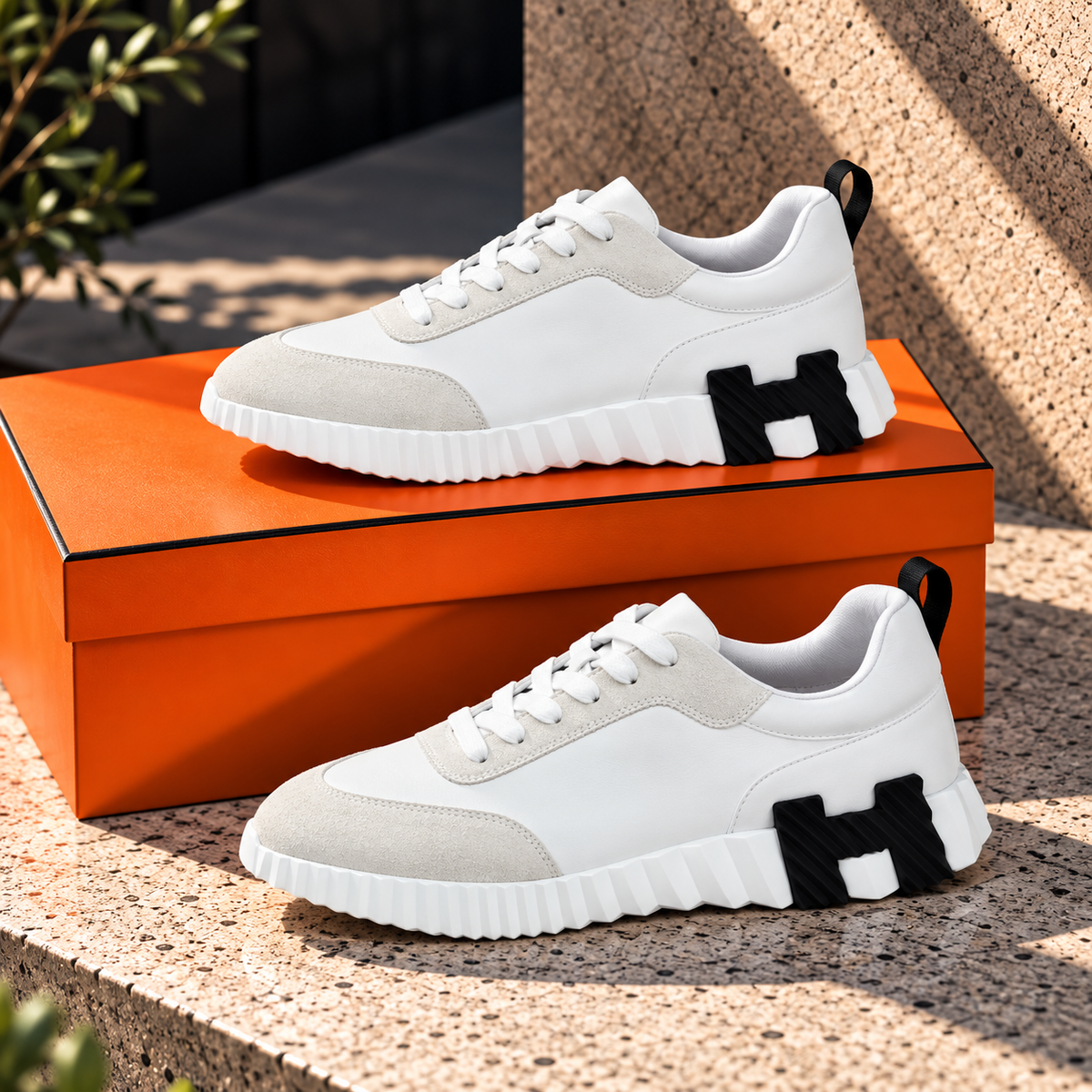 HIGH END HERMES BOUNCING SHOES