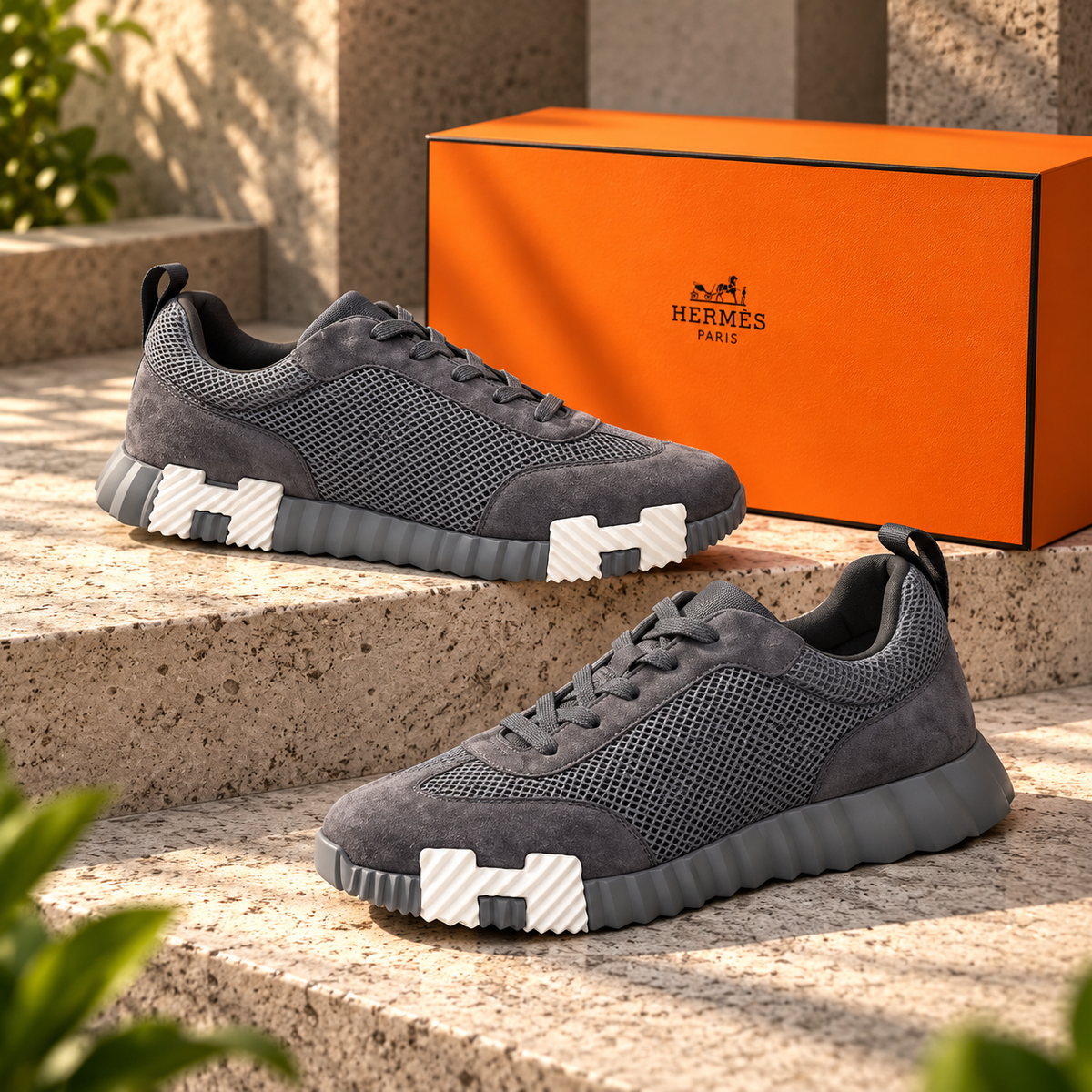 HIGH END HERMES BOUNCING SHOES