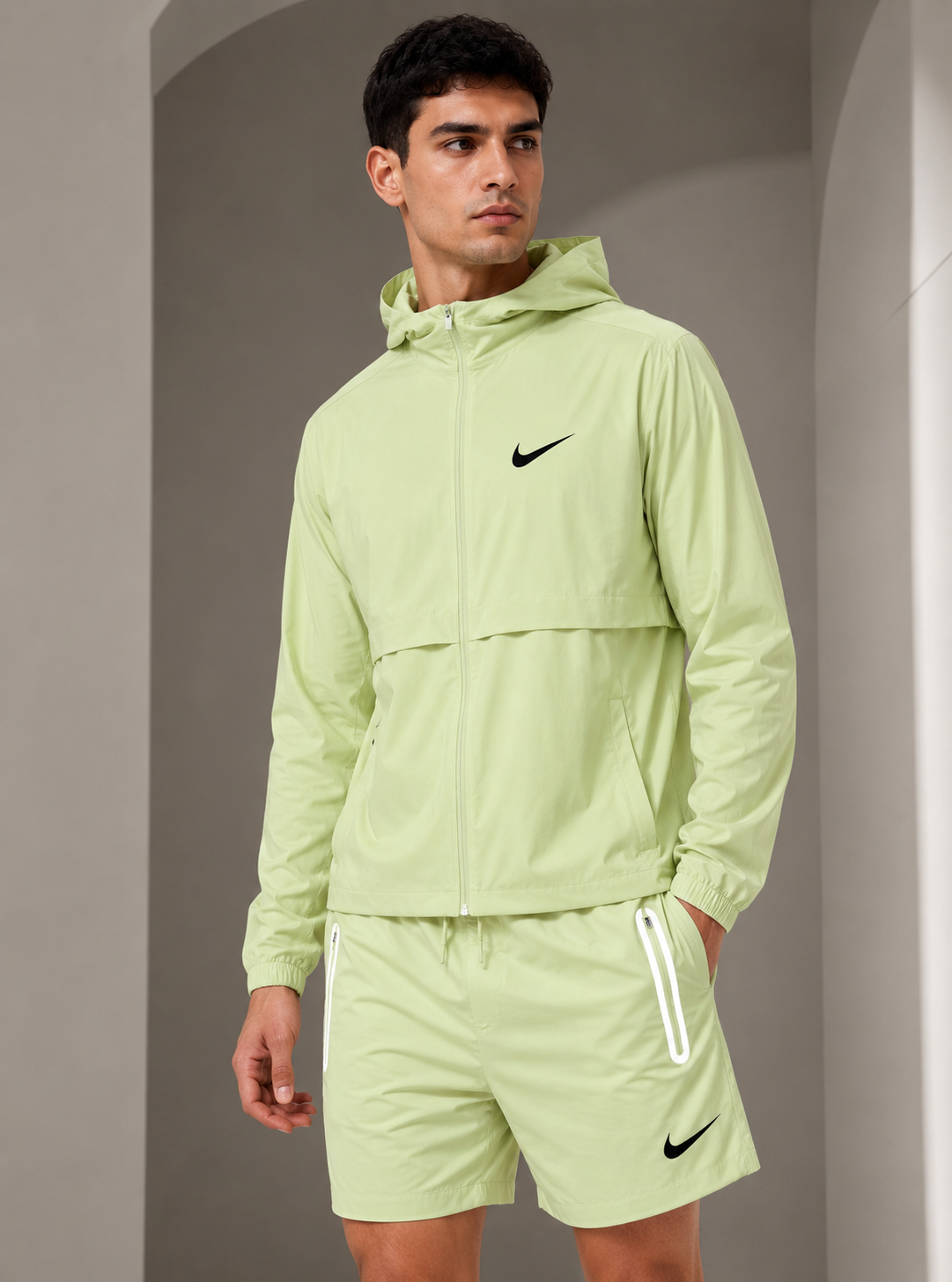 AAA QUALITY ASICS  3 PC SHORTSET SIZES SMALL TO XL